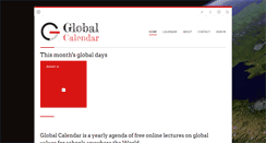 Desktop Screenshot of globalcalendar.info